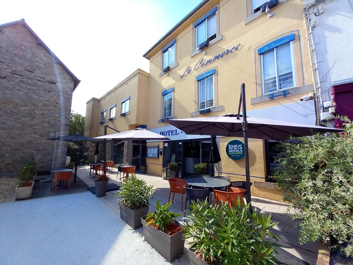 Logis Hotel Restaurant Le Commerce Guichen ภายนอก รูปภาพ